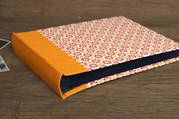 Colorful photo album "Maxi", orange yellow photo album